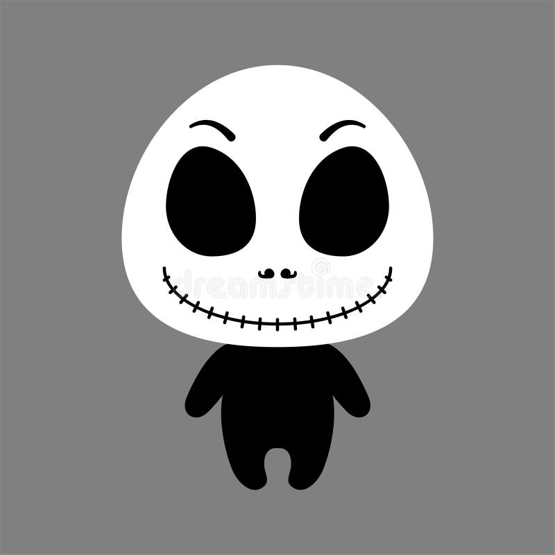 Cute grim reaper. Flat style. Vector illustration vector illustration