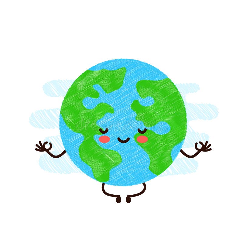 Smiling Earth Bubble-free stickers