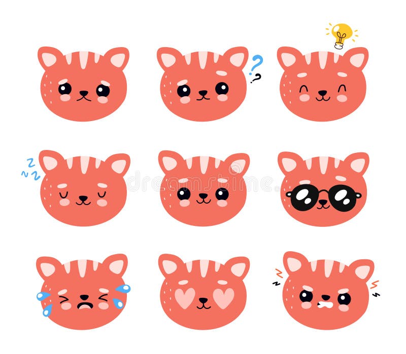 100,000 Cat head Vector Images