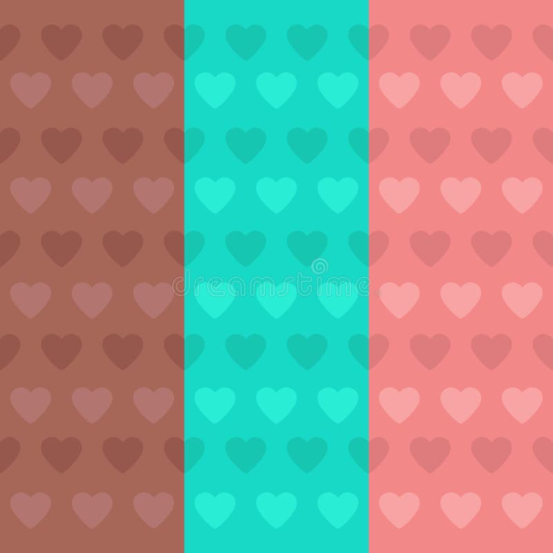 Cute hearts background