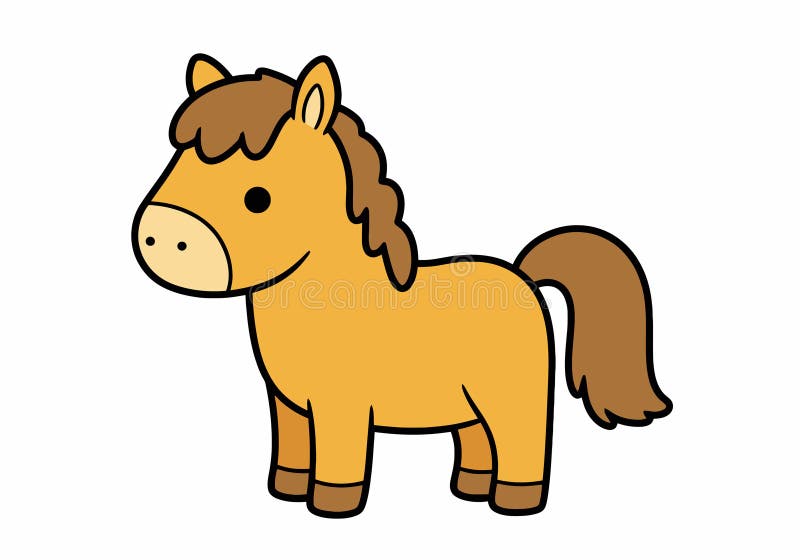 Cute-häftklämart. royaltyfri illustrationer