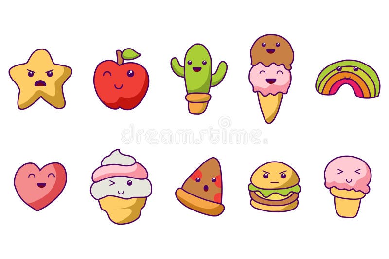 Kawaii Food Stock Illustrations – 72,468 Kawaii Food Stock Illustrations,  Vectors & Clipart - Dreamstime