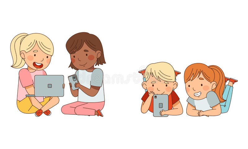 Boy Playing Gadgets Stock Illustrations – 173 Boy Playing Gadgets Stock  Illustrations, Vectors & Clipart - Dreamstime