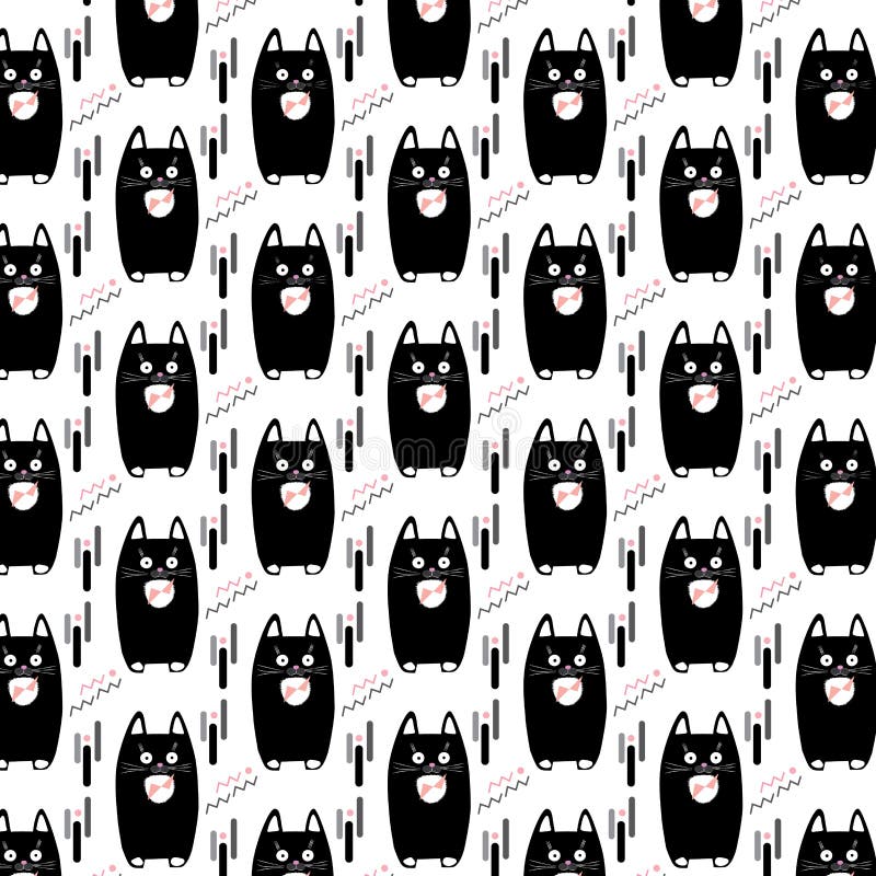 Download Cute kittens stock vector. Illustration of decorative - 80812740