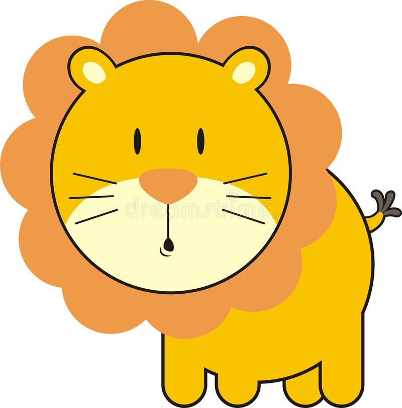 Cute lion