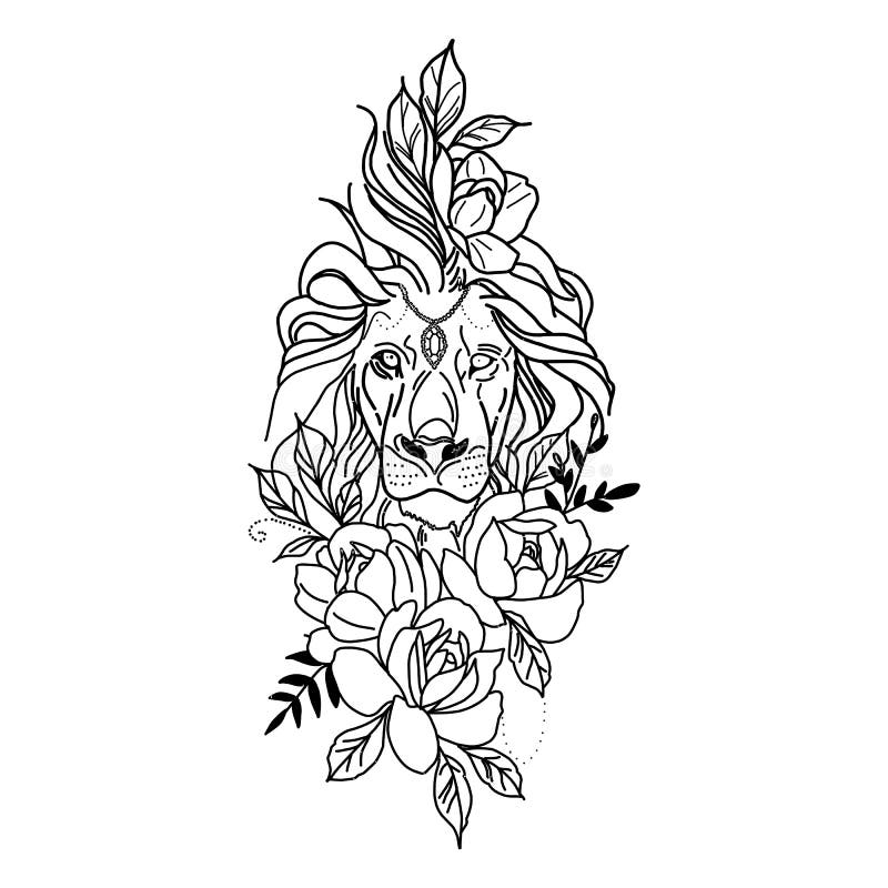 Cute Lion with Crown Flowers and Leaves Design Stock Vector - Illustration of animal, flowers: 179691084 Cute Lion with Crown Flowers and Leaves Design Stock Vector - Illustration of animal, flowers: 179691084