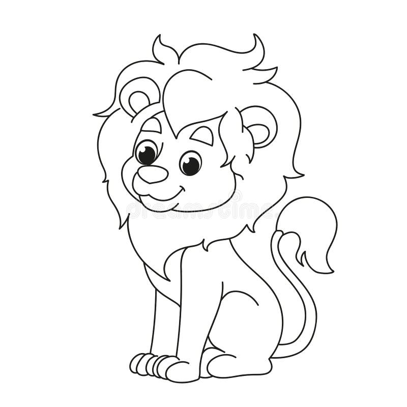 Coloring Page Lion Cub : Color them online or print them out to color