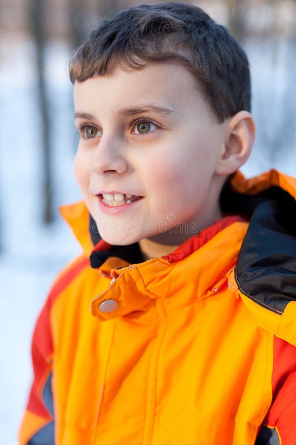 Cute little boy outdoor stock photo. Image of sunlight 17852566