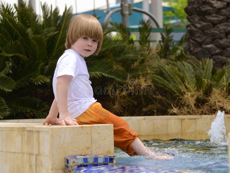 Naked Toddler Boys Peeing Outside