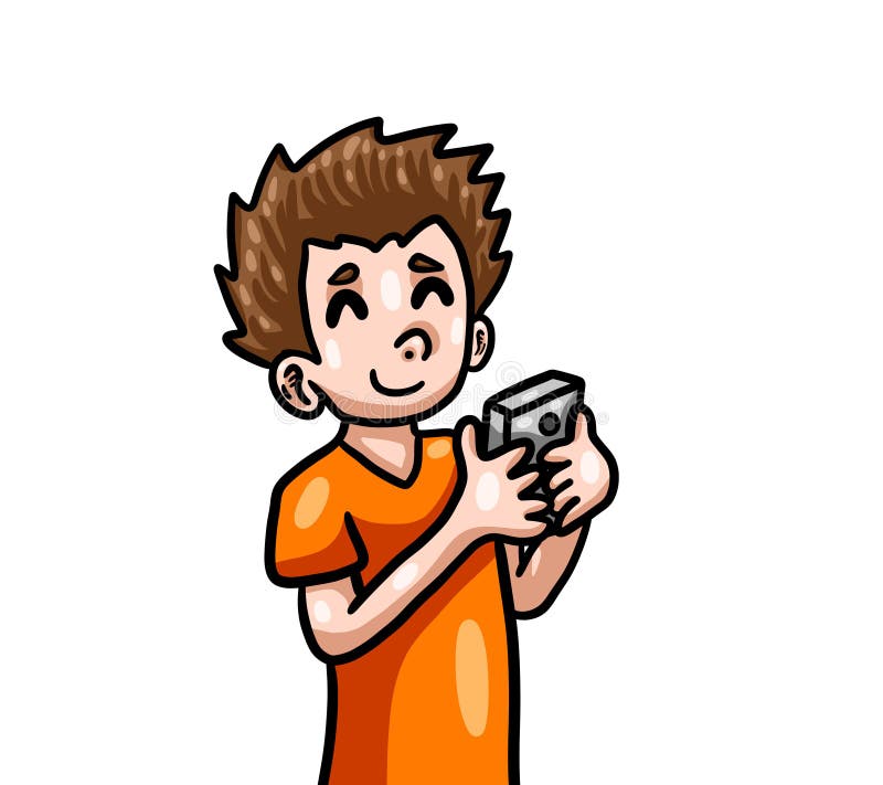 Boy Texting Stock Illustrations – 642 Boy Texting Stock Illustrations,  Vectors & Clipart - Dreamstime