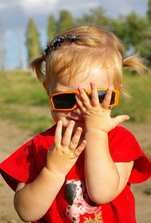 Cute little girl glasses