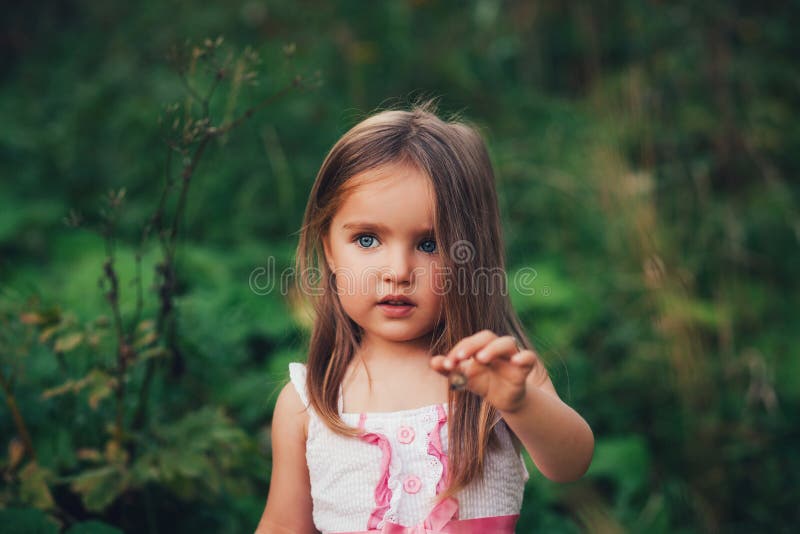 Cute little girl stock photography Cute little girl stock photography