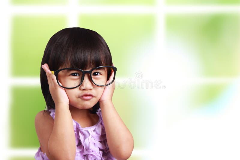 Cute Little Girl stock images