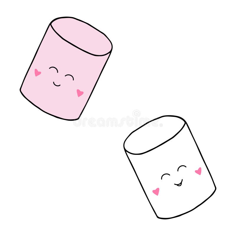 Cute Little Marshmallows Candy Stock Vector - Illustration of pastel, marshmallow: 103703015 Cute Little Marshmallows Candy Stock Vector - Illustration of pastel, marshmallow: 103703015