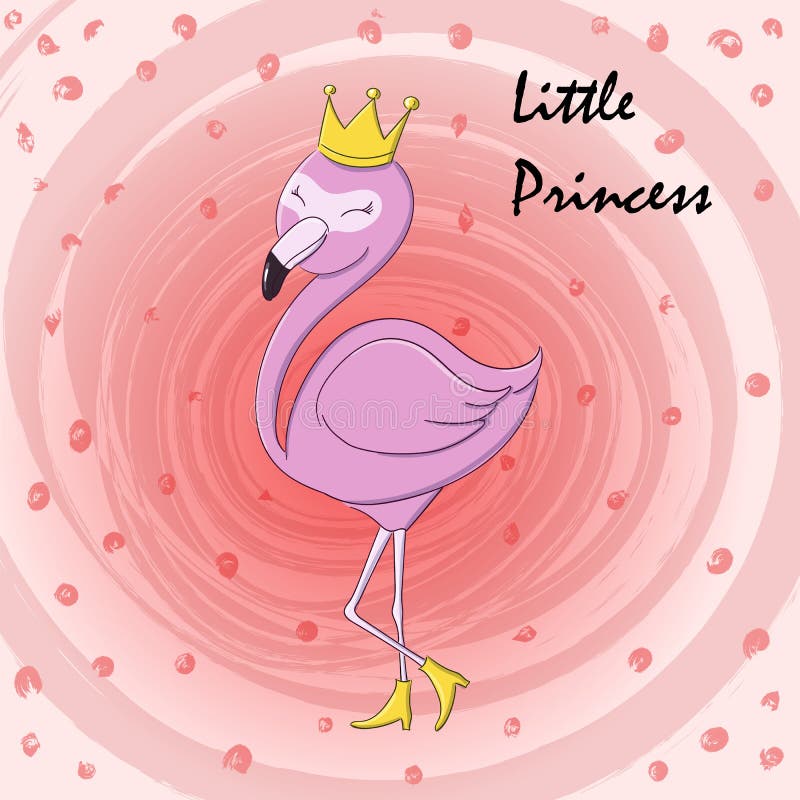 Flamingo Princess Stock Illustrations – 510 Flamingo Princess Stock  Illustrations, Vectors & Clipart - Dreamstime