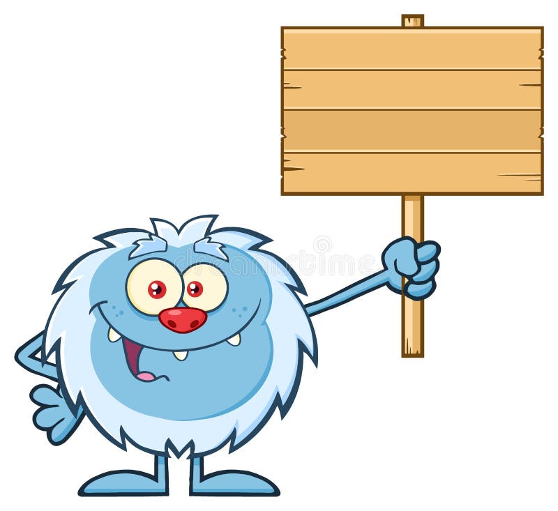 https://thumbs.dreamstime.com/b/cute-little-yeti-cartoon-mascot-character-holding-to-wooden-blank-sign-cute-little-yeti-cartoon-mascot-character-pointing-to-120321287.jpg