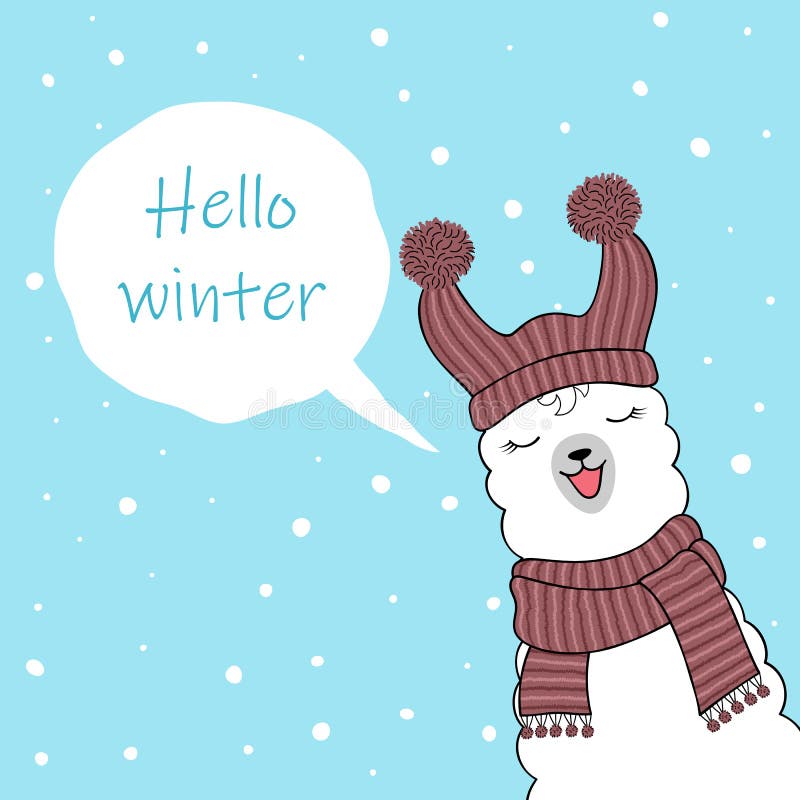 Llama Winter Stock Illustrations – 828 Llama Winter Stock Illustrations