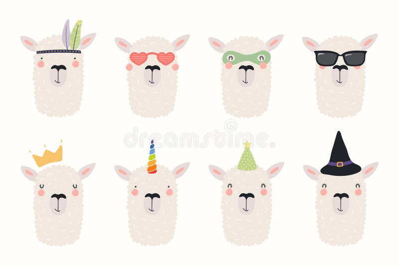 llamas with hats plush