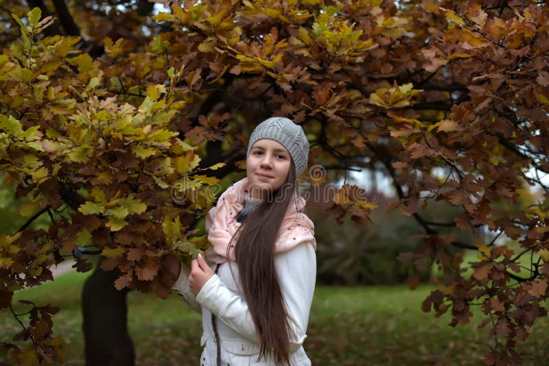 Cute long-haired Russian girl