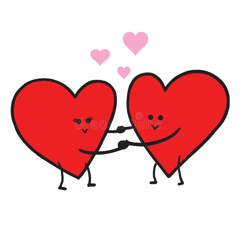 Cute Love Cartoon in Love Vector Illustration. Valentine Greeting Card Template Stock Vector - Illustration of card, face: 85815223 Cute Love Cartoon in Love Vector Illustration. Valentine Greeting Card Template Stock Vector - Illustration of card, face: 85815223