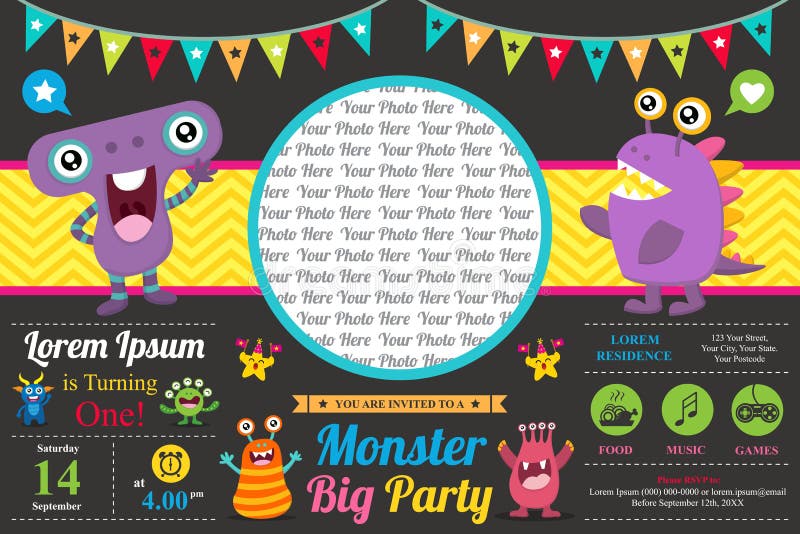 Monster Bash Stock Illustrations 133 Monster Bash Stock Illustrations Vectors Clipart Dreamstime