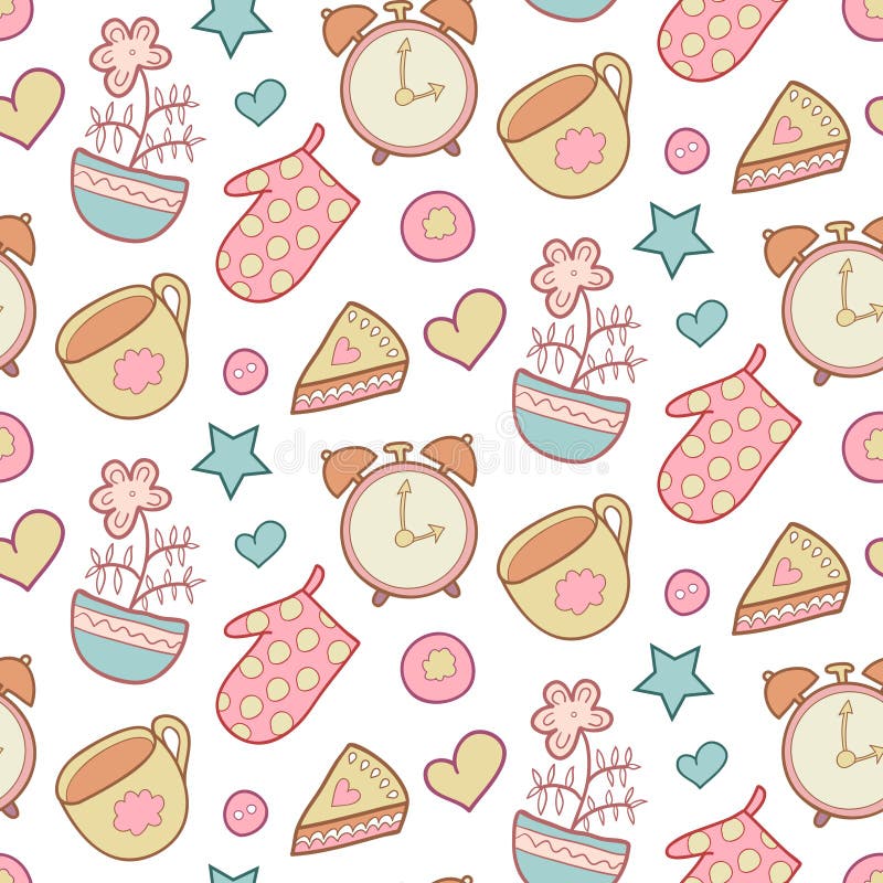 cute cooking background