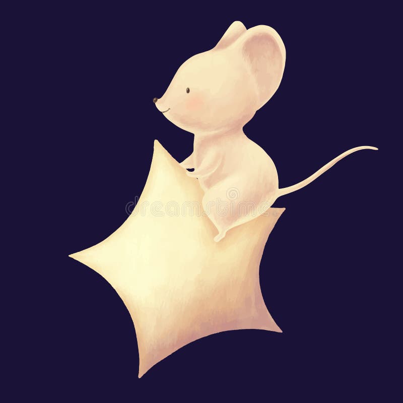 Cute mouse cartoon royalty free illustration Cute mouse cartoon royalty free illustration