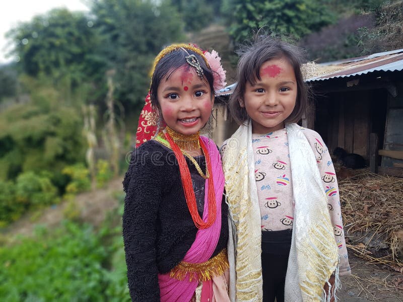 simple nepali girls