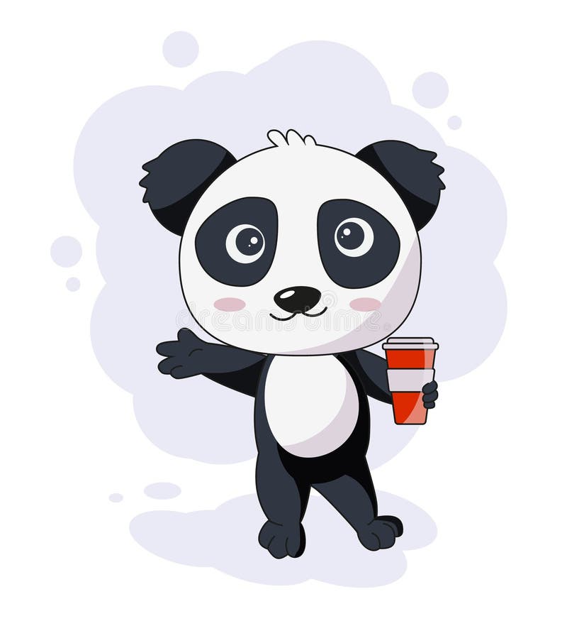 https://thumbs.dreamstime.com/b/cute-panda-glass-coffee-vector-illustration-eps-220793525.jpg