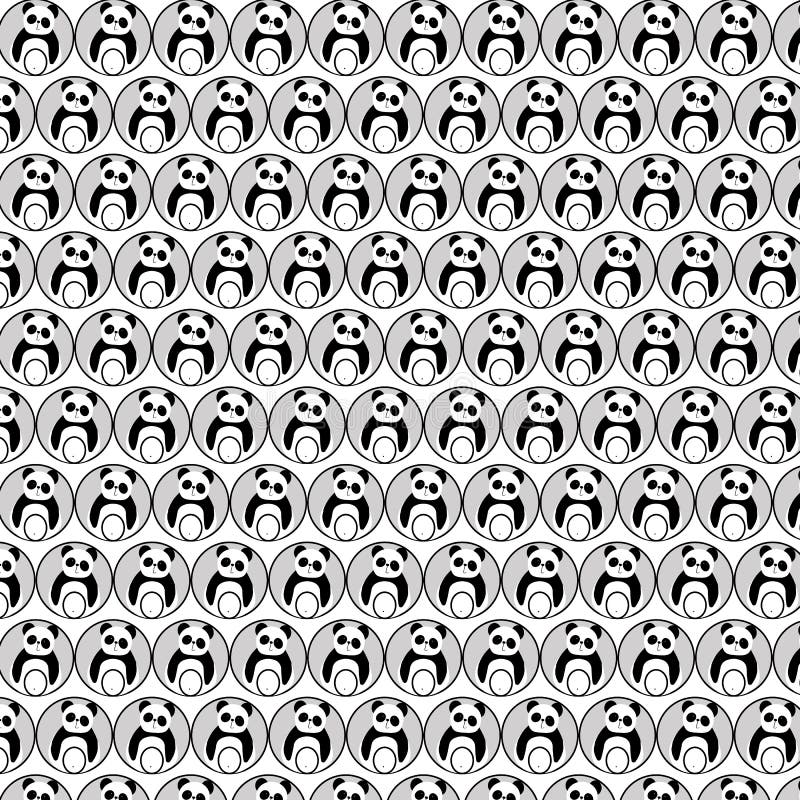 Cute panda on white background. Perfect for kids book, fabric, textile, nursery decoration, wrapping paper. Vector design Illustra stock image Cute panda on white background. Perfect for kids book, fabric, textile, nursery decoration, wrapping paper. Vector design Illustra stock image