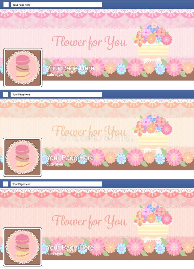 Cute Pastel Ribbon and Lace Label or Banner or Text Box Set Stock  Illustration - Illustration of background, decoration: 57524894