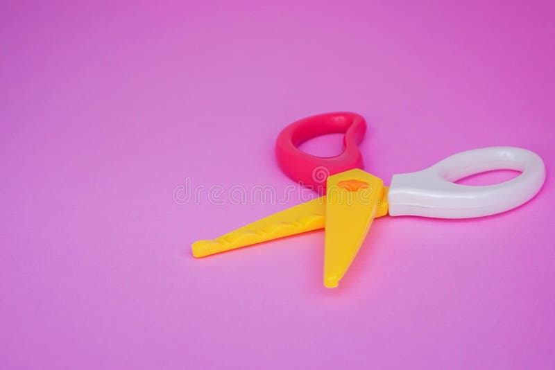 Cute Colorful Zigzag Scissors With Changeable Blade On White Fur Background  Stock Photo - Download Image Now - iStock