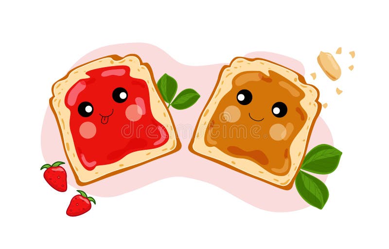 how to make a peanut butter and jelly sandwich clipart