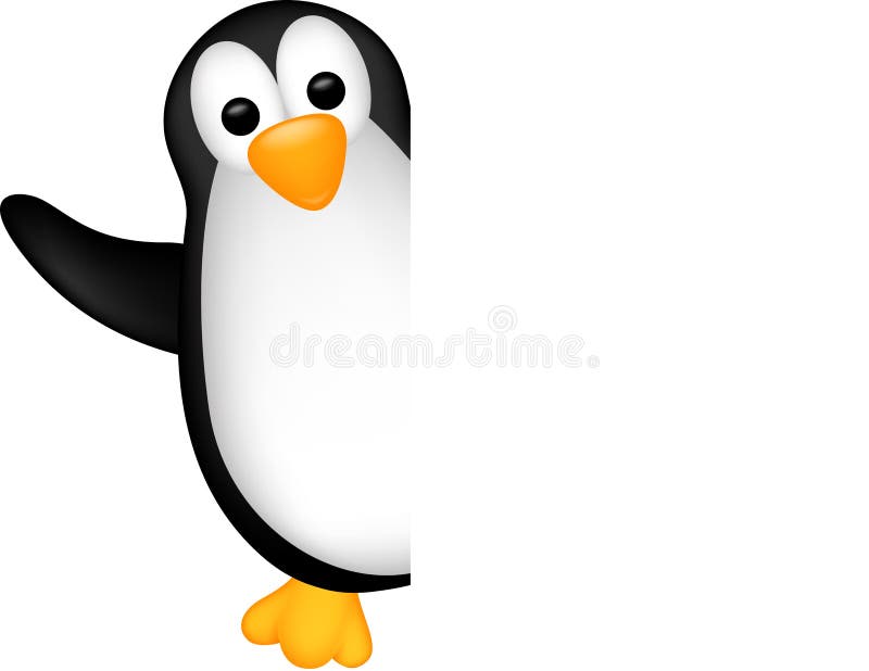 Cute penguin cartoon