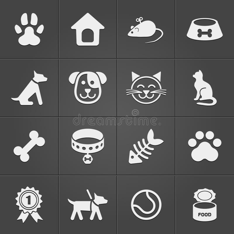 Cat icon set - Stock Illustration [68787650] - PIXTA