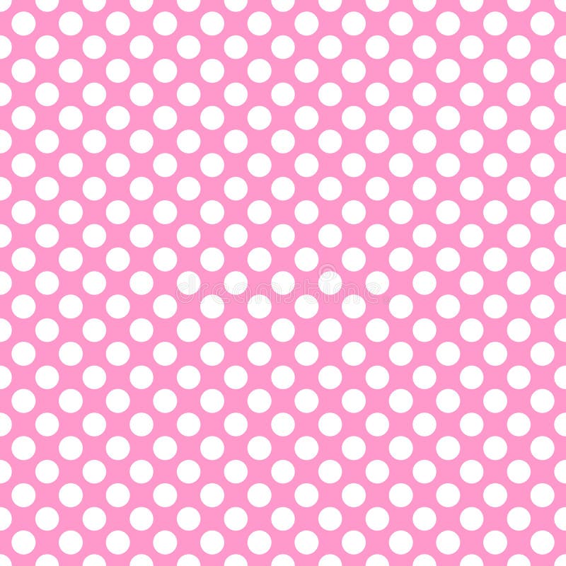 Cute Pink Seamless Pattern. Endless Texture Stock Illustration ...