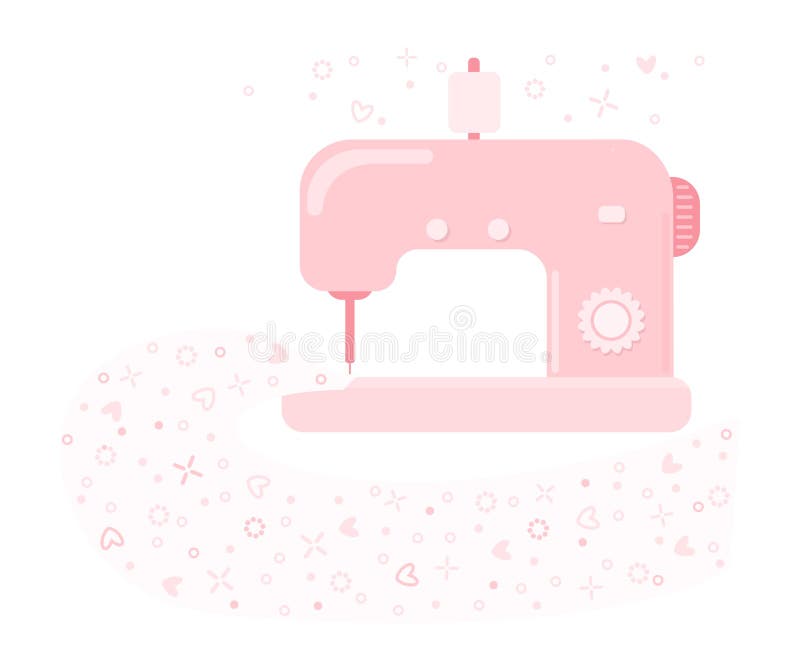 Cartoon Girl Sewing Machine Stock Illustrations – 408 Cartoon Girl Sewing  Machine Stock Illustrations, Vectors & Clipart - Dreamstime
