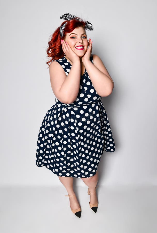 Plus Size Pin Up Girl Stock Illustrations – 51 Plus Size Pin Up