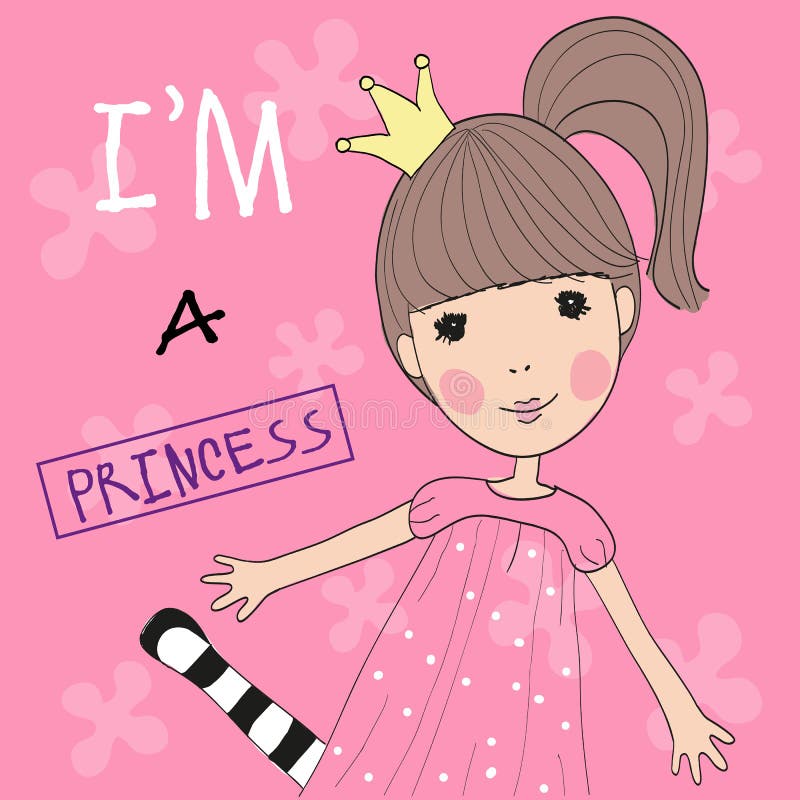 Cute Princess stock vector. Illustration of babies, head - 55724567 Cute Princess stock vector. Illustration of babies, head - 55724567