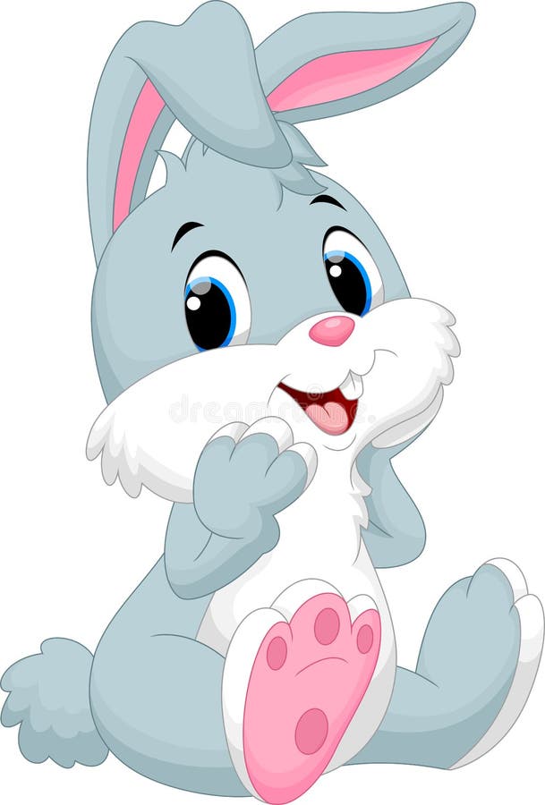 Cute rabbit cartoon