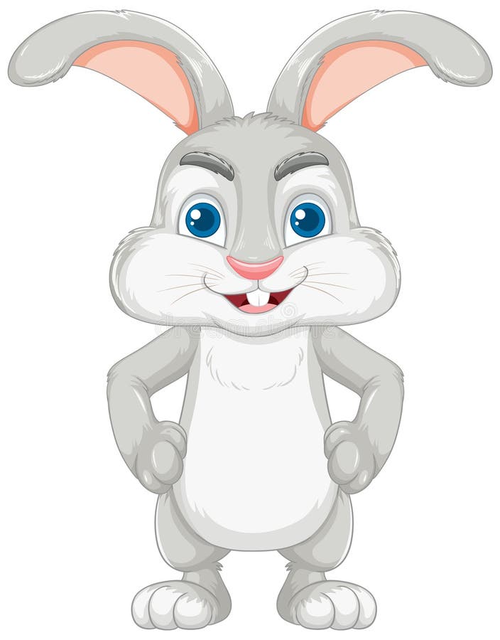Cartoon Rabbit Long Ears Stock Illustrations – 1,438 Cartoon Rabbit ...