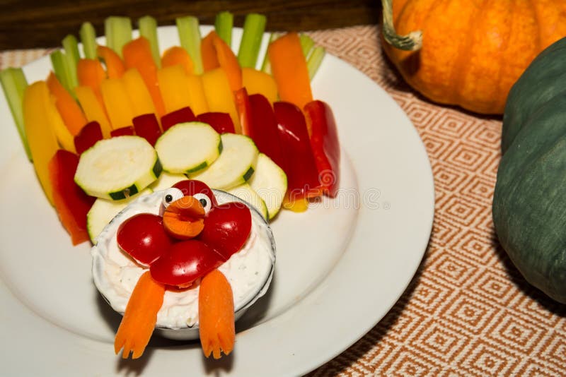 Thanksgiving Raw Vegetable Dip