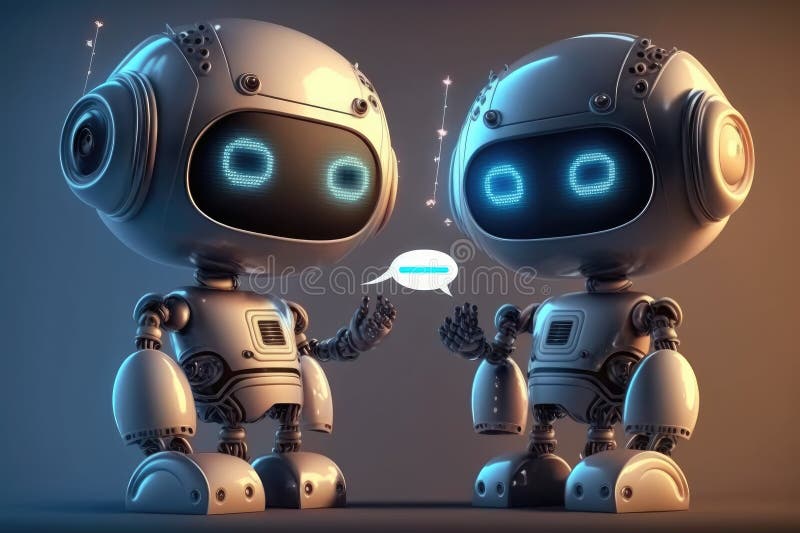 3d Vector Robot Chatbot Ai Science Stock Vector (Royalty Free