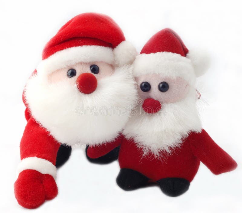 Cute Santa Dog with Christmas Cap and Socks Stock Photo - Image of ...