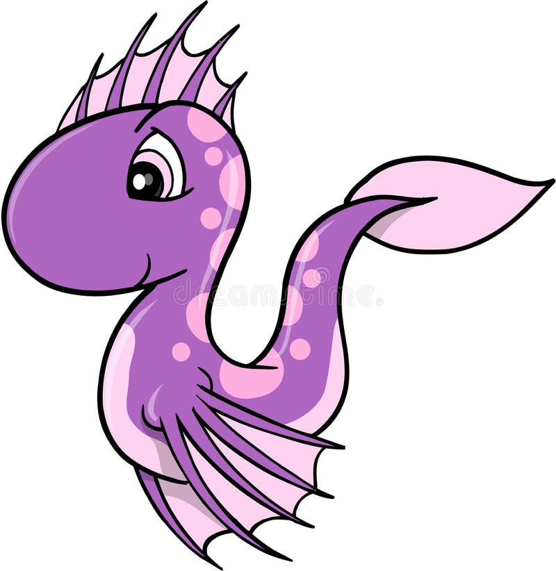 Cute Sea Horse Vector stock illustration Cute Sea Horse Vector stock illustration