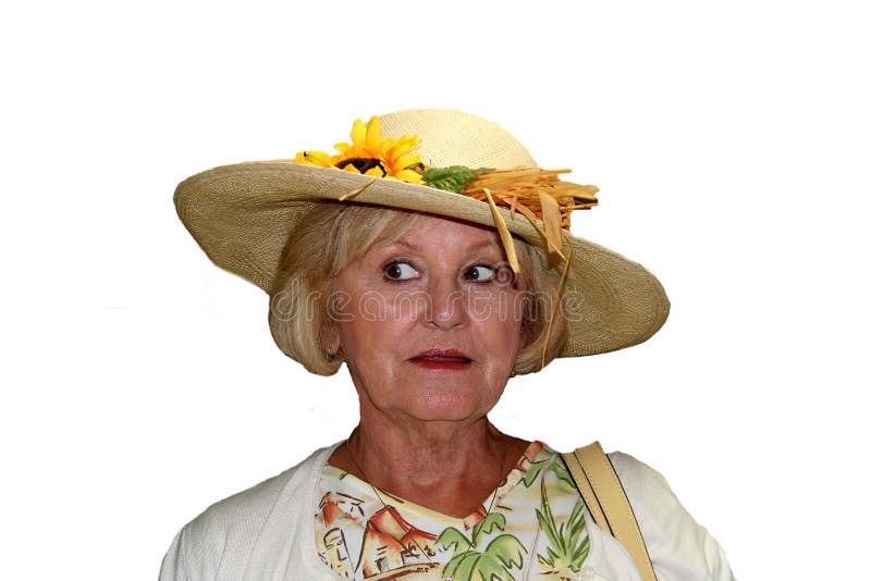 Cute Senior Woman royalty free stock image Cute Senior Woman royalty free stock image