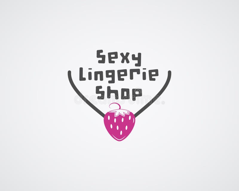 Cute Sex Shop Logo And Badge Design Template Label Vector Xxx Elements Stock Vector