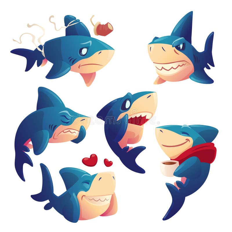 Sad Shark Stock Illustrations – 121 Sad Shark Stock Illustrations ...