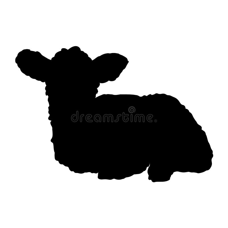 Sheep Silhouette SVG