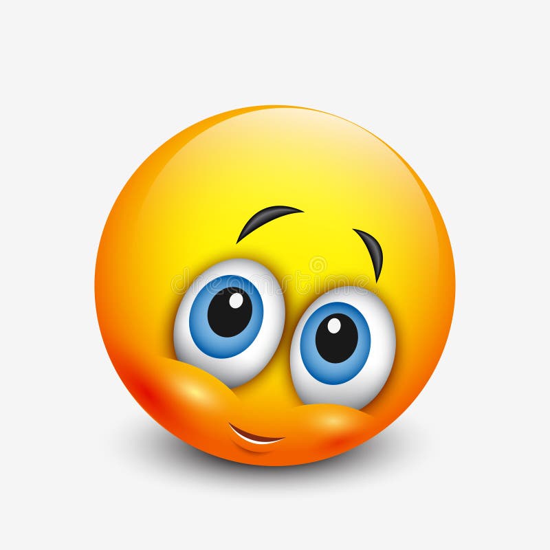 Shy Emoji Meme - Flushed Face Emoji — Meaning In Texting, Copy & Paste